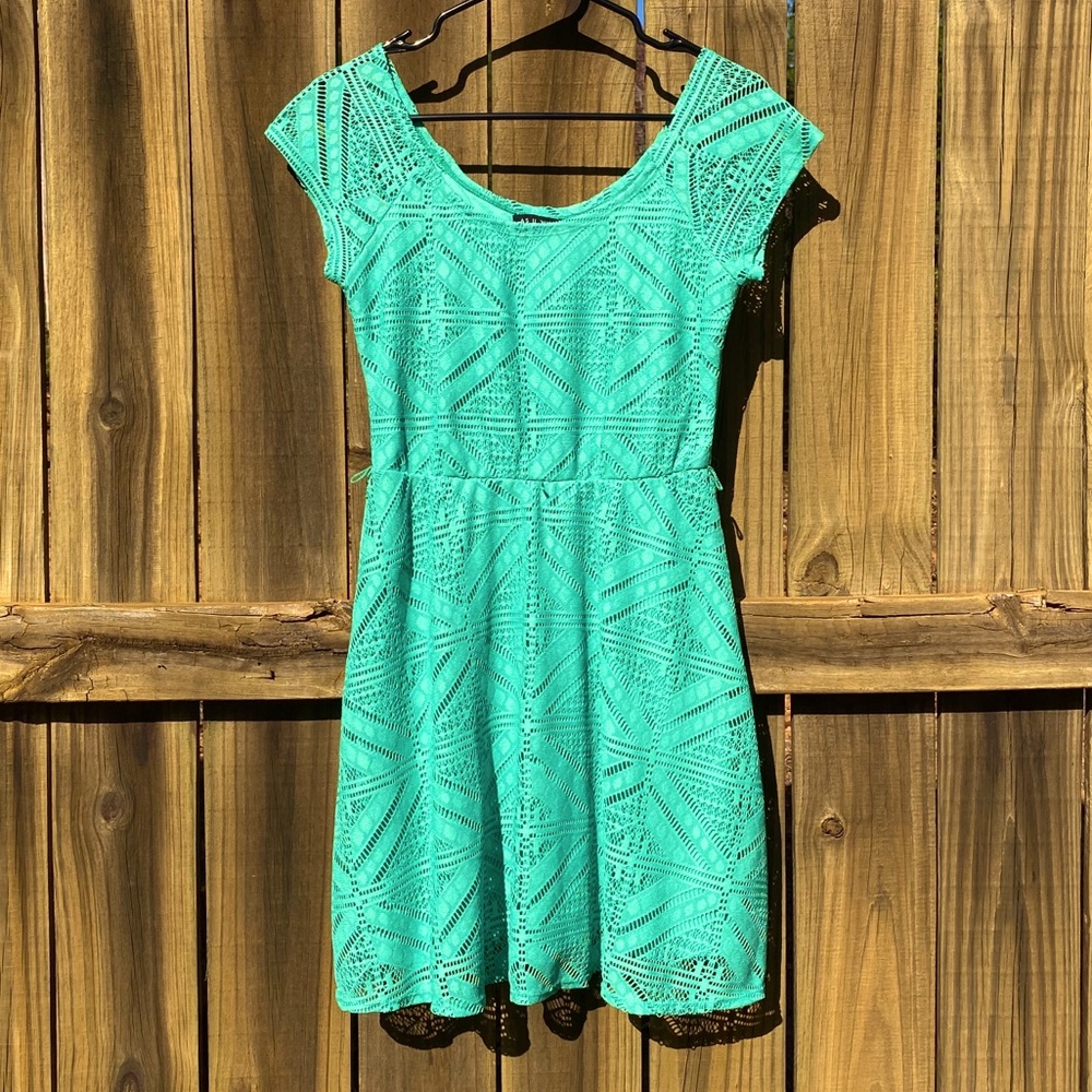 As U Wish Lace Dress | S | Green